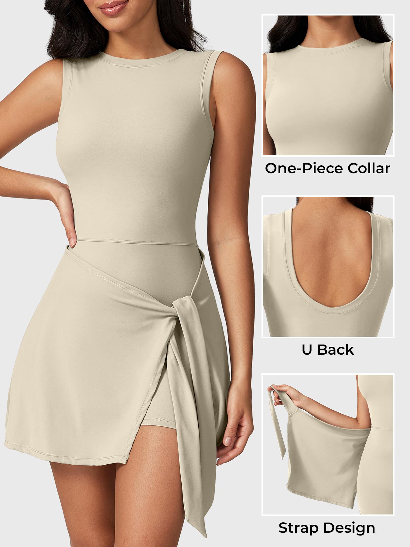 Rise & Vell Renee Kolsuz Tenis Elbisesi