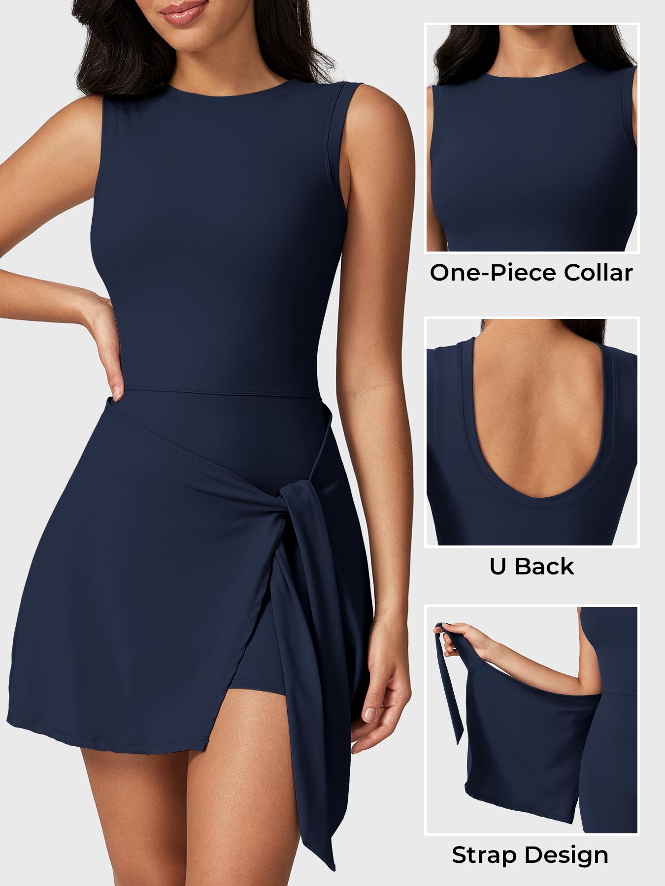 Rise & Vell Renee Kolsuz Tenis Elbisesi