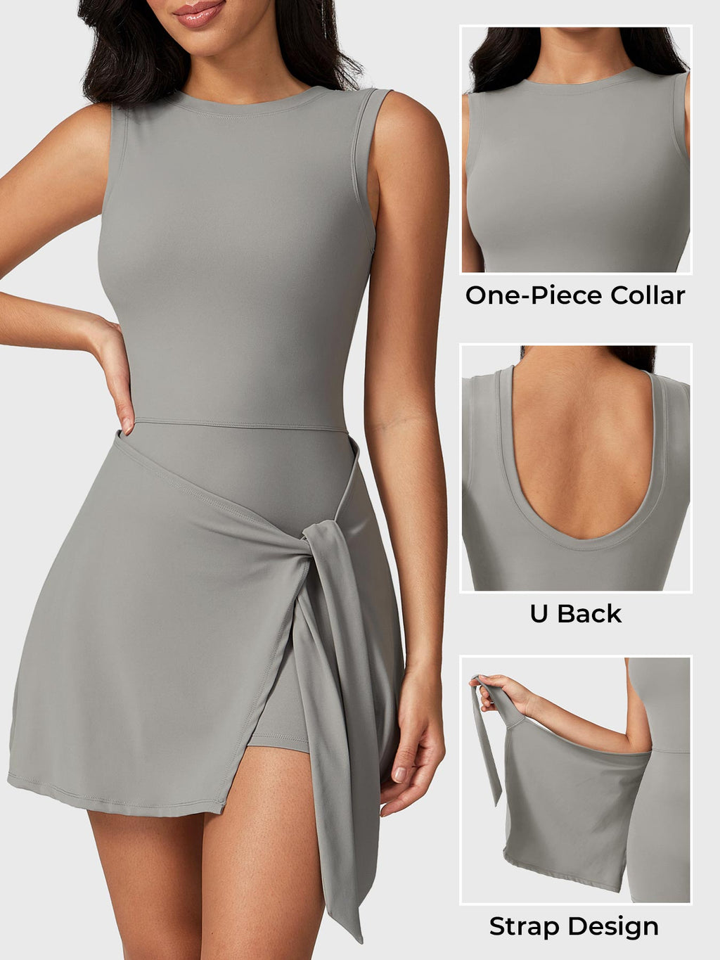 Rise & Vell Renee Kolsuz Tenis Elbisesi