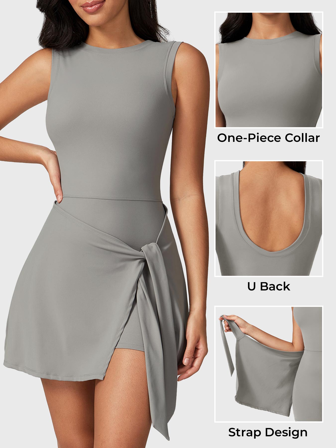 Rise & Vell Renee Kolsuz Tenis Elbisesi