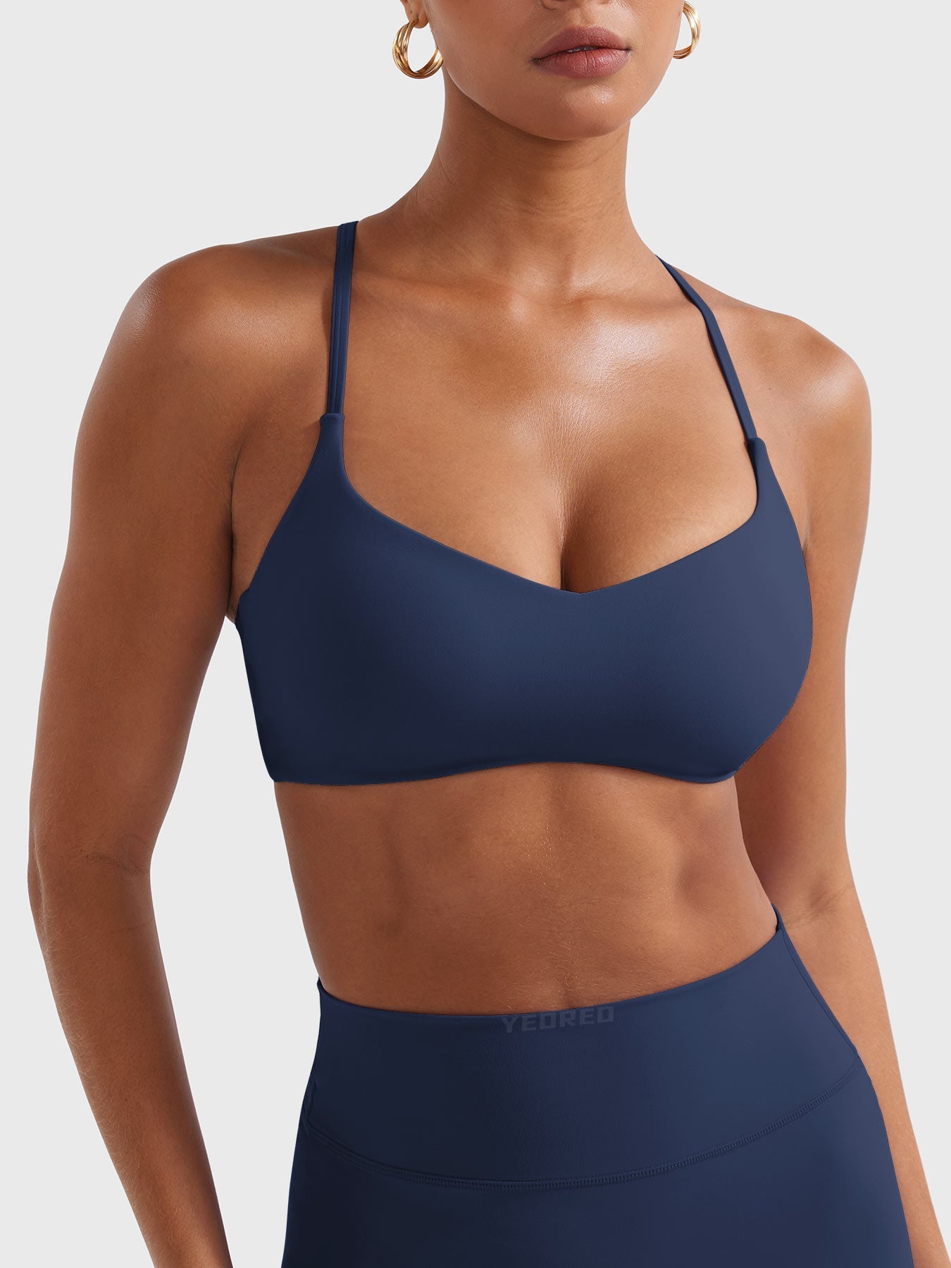 Rise & Vell Paisely Y Sırt Sporcu Sütyeni
