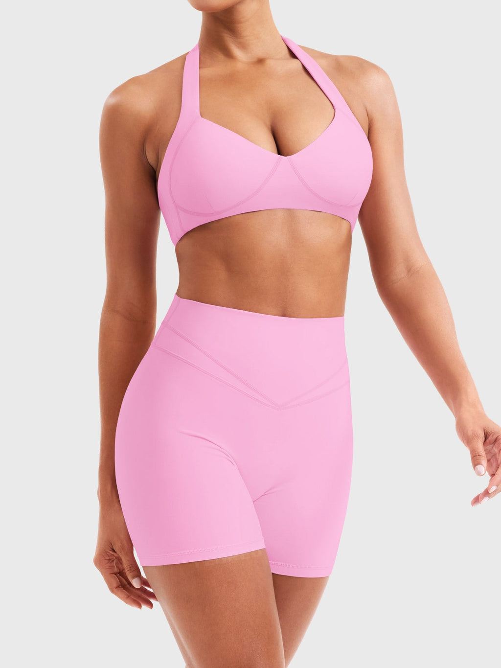 Rise & Vell Andrine Kontur Halter Sporcu Sütyeni