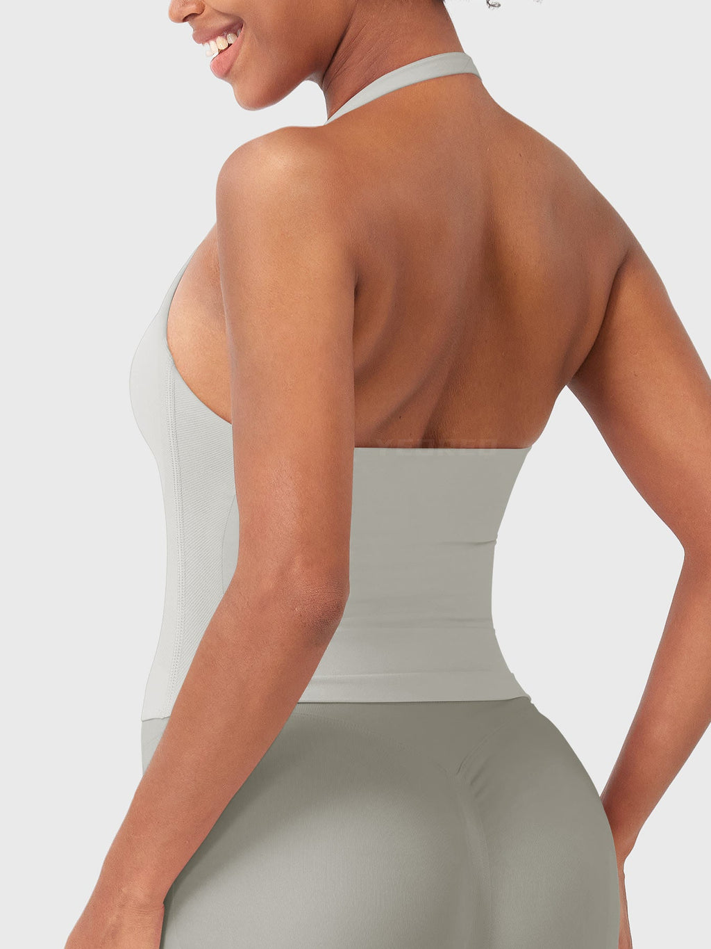Rise & Vell Flesil Halter Yaka Yumuşak Dokulu Atlet