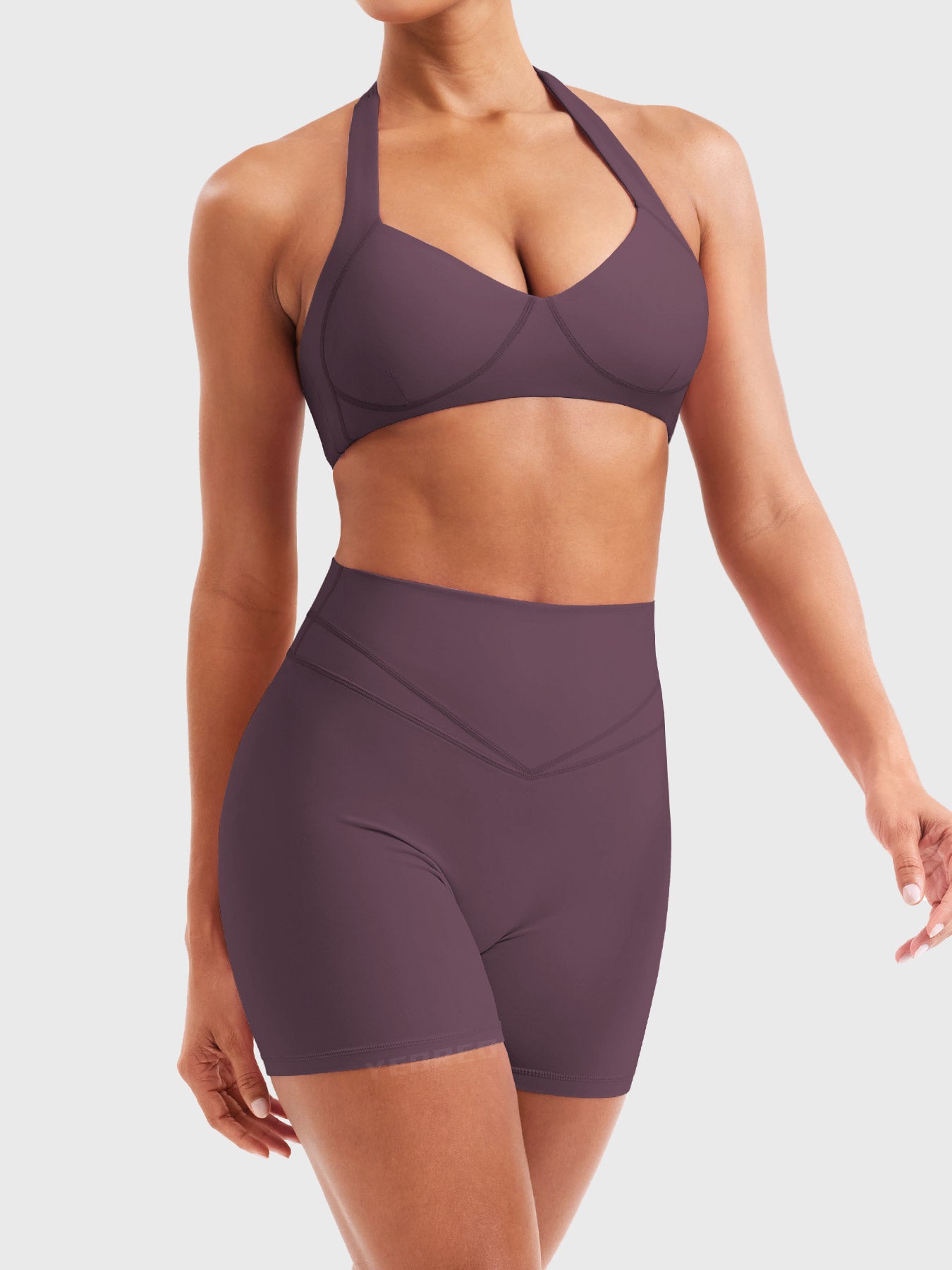 Rise & Vell Andrine Kontur Halter Sporcu Sütyeni