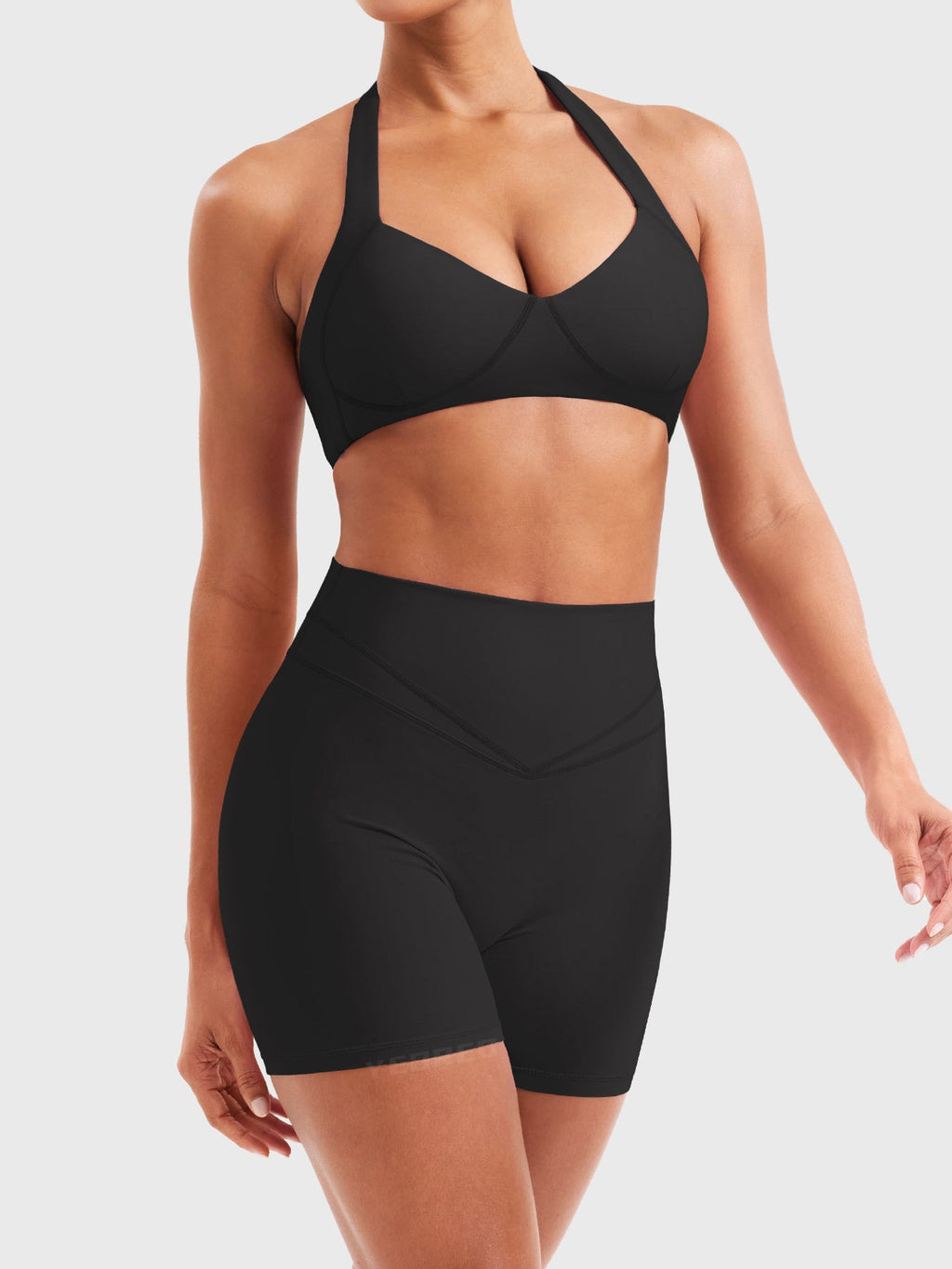 Rise & Vell Andrine Kontur Halter Sporcu Sütyeni