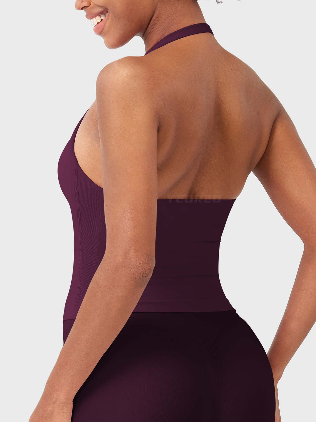 Rise & Vell Flesil Halter Yaka Yumuşak Dokulu Atlet