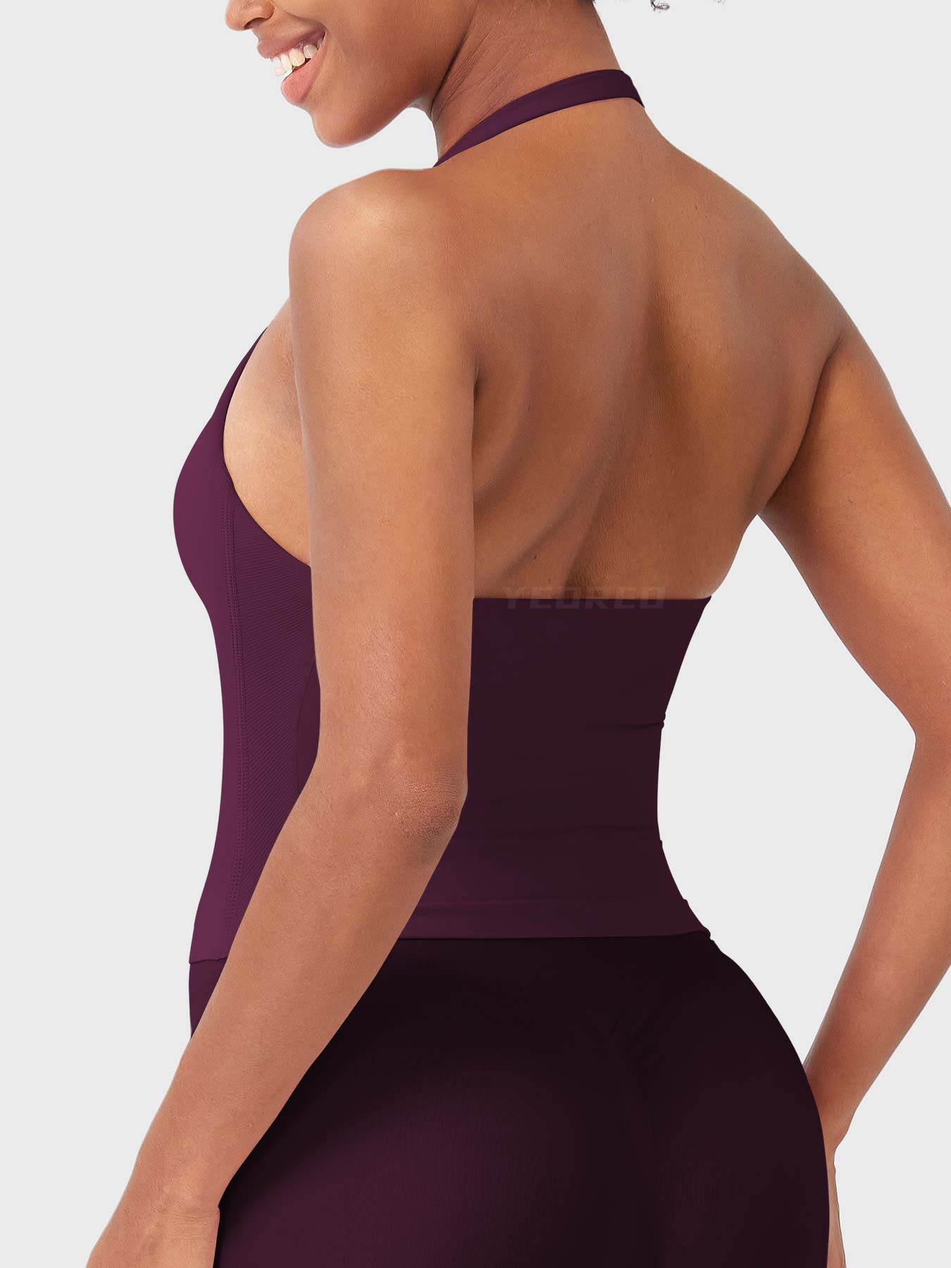 Rise & Vell Flesil Halter Yaka Yumuşak Dokulu Atlet