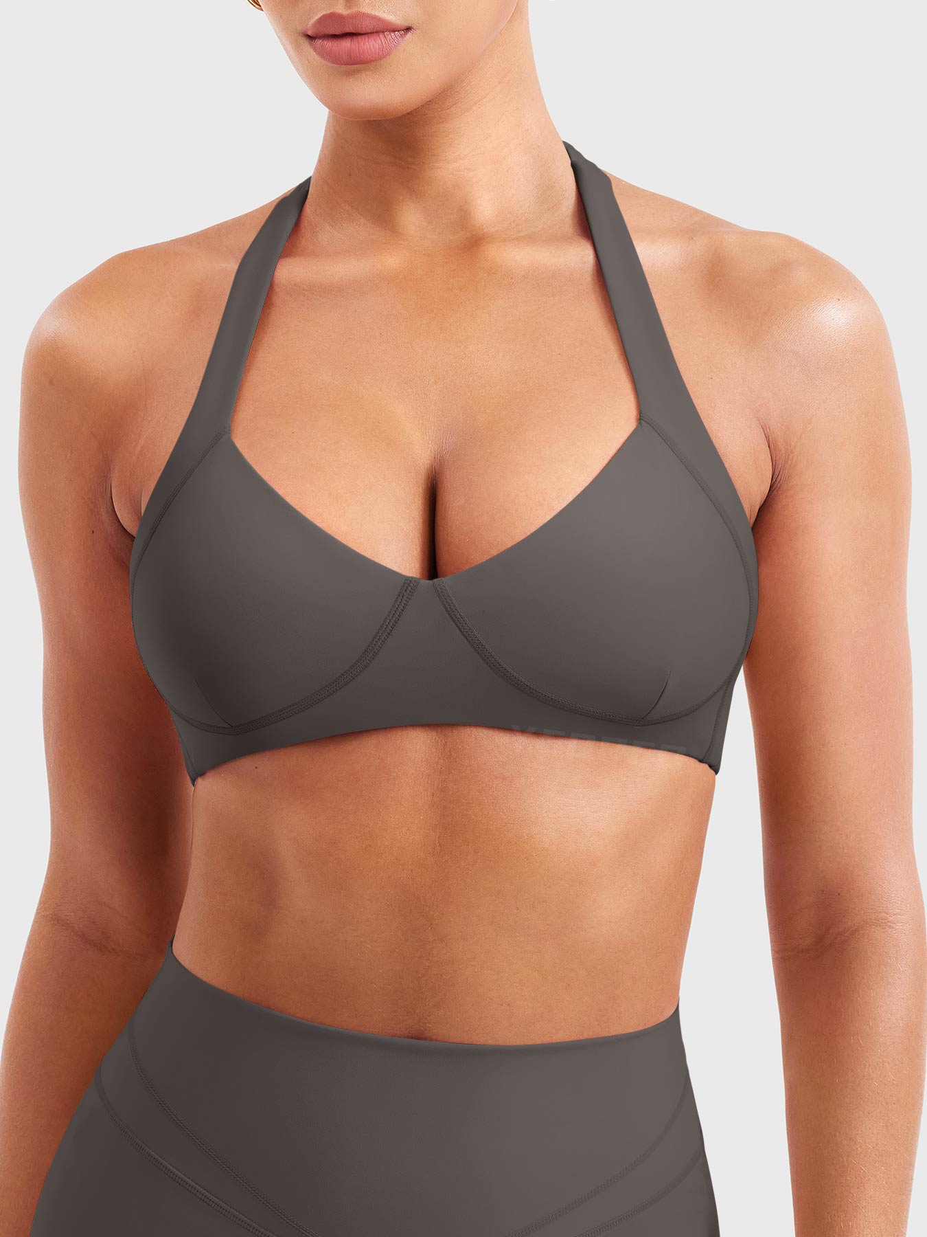 Rise & Vell Andrine Kontur Halter Sporcu Sütyeni