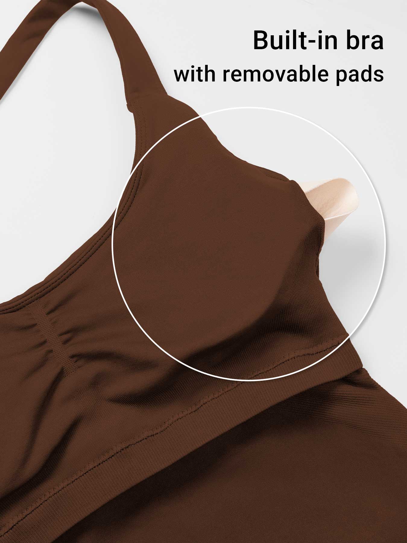 Rise & Vell Flesil Halter Yaka Yumuşak Dokulu Atlet