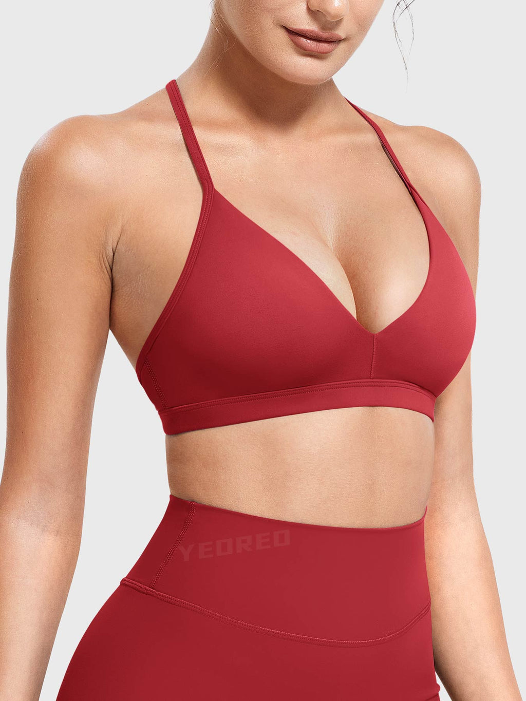 Rise & Vell Ericie V Yaka Sporcu Sütyeni