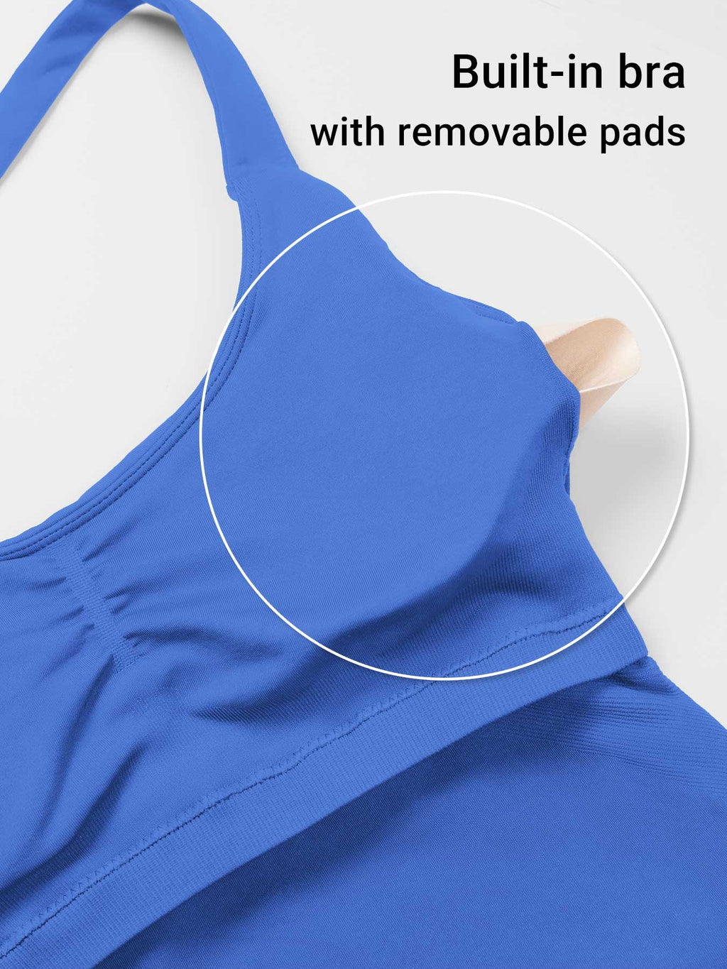 Rise & Vell Flesil Halter Yaka Yumuşak Dokulu Atlet