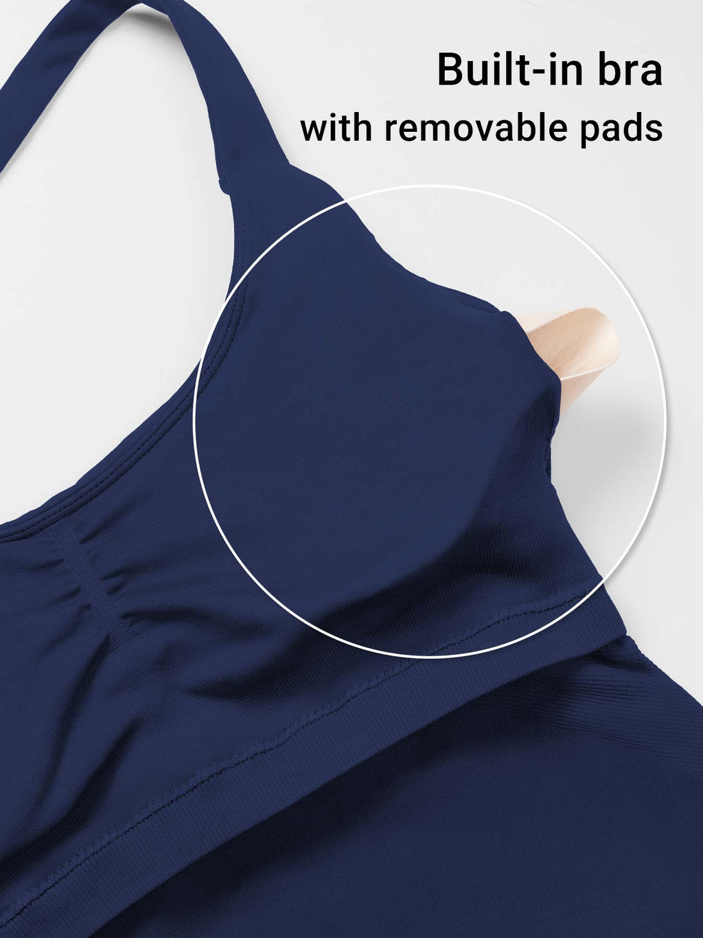 Rise & Vell Flesil Halter Yaka Yumuşak Dokulu Atlet