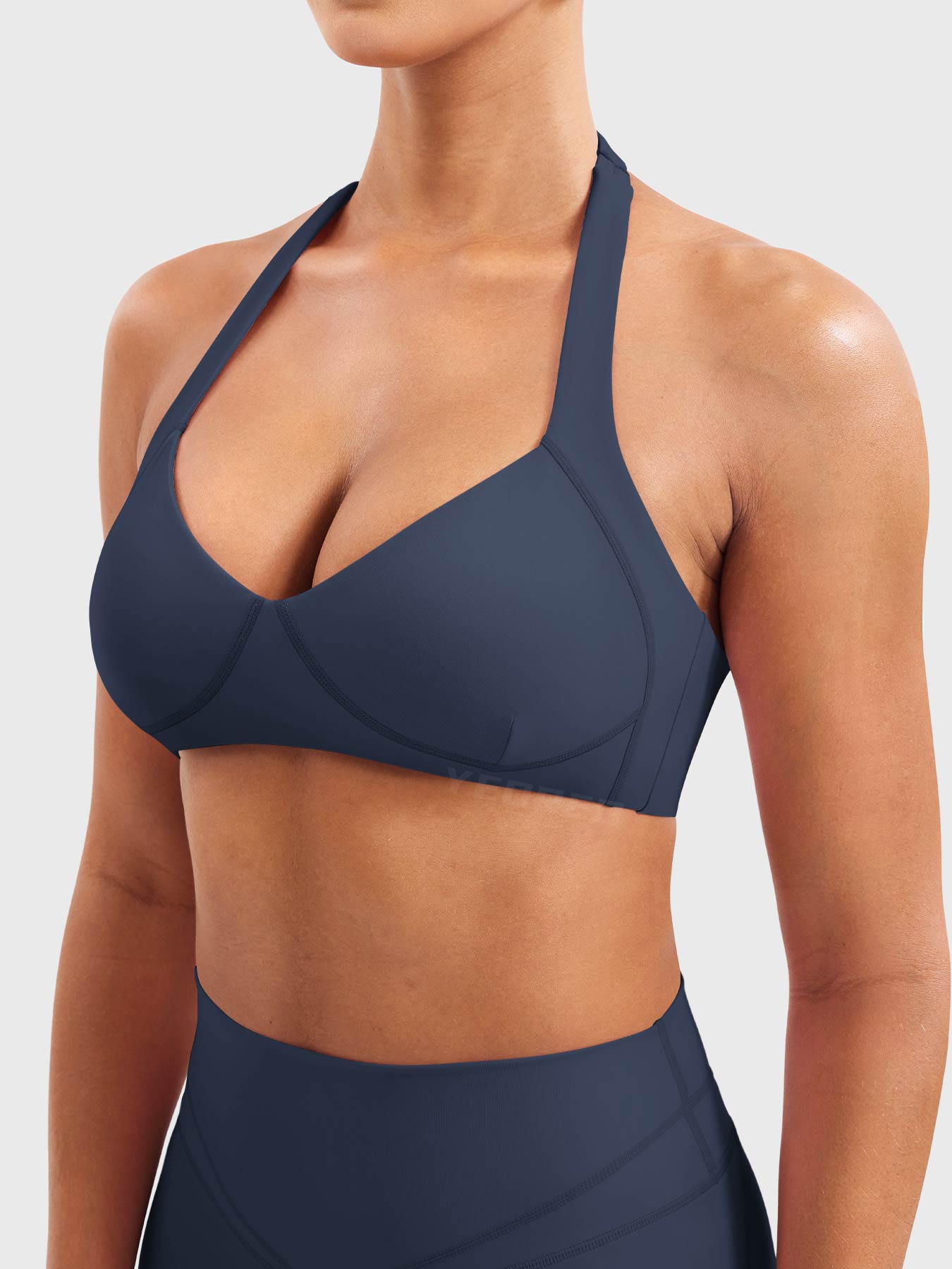 Rise & Vell Andrine Kontur Halter Sporcu Sütyeni