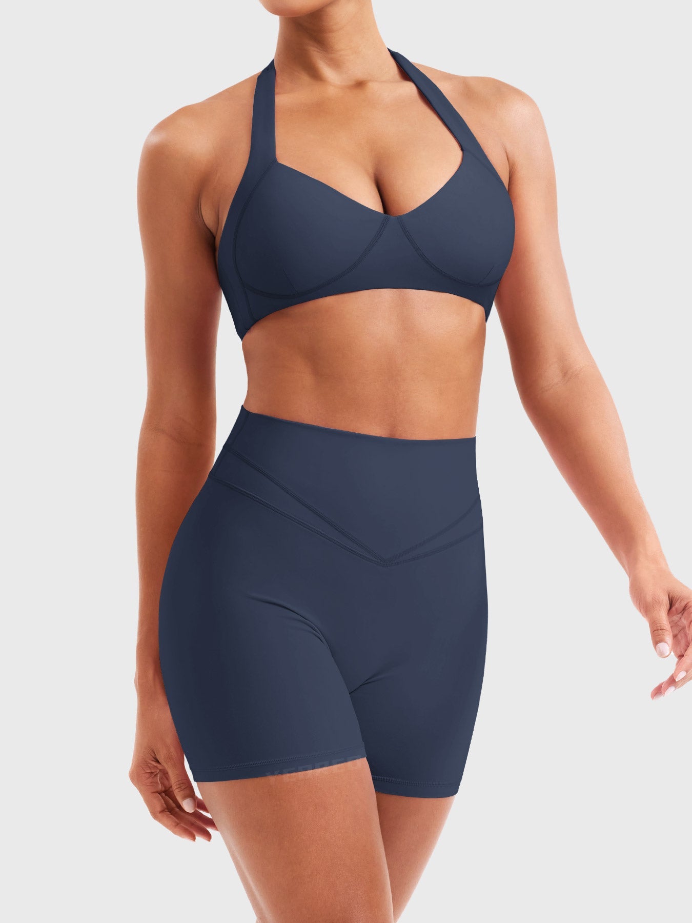 Rise & Vell Andrine Kontur Halter Sporcu Sütyeni