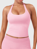 Rise & Vell Flesil Halter Yaka Yumuşak Dokulu Atlet