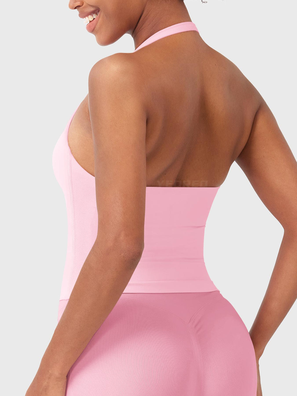 Rise & Vell Flesil Halter Yaka Yumuşak Dokulu Atlet