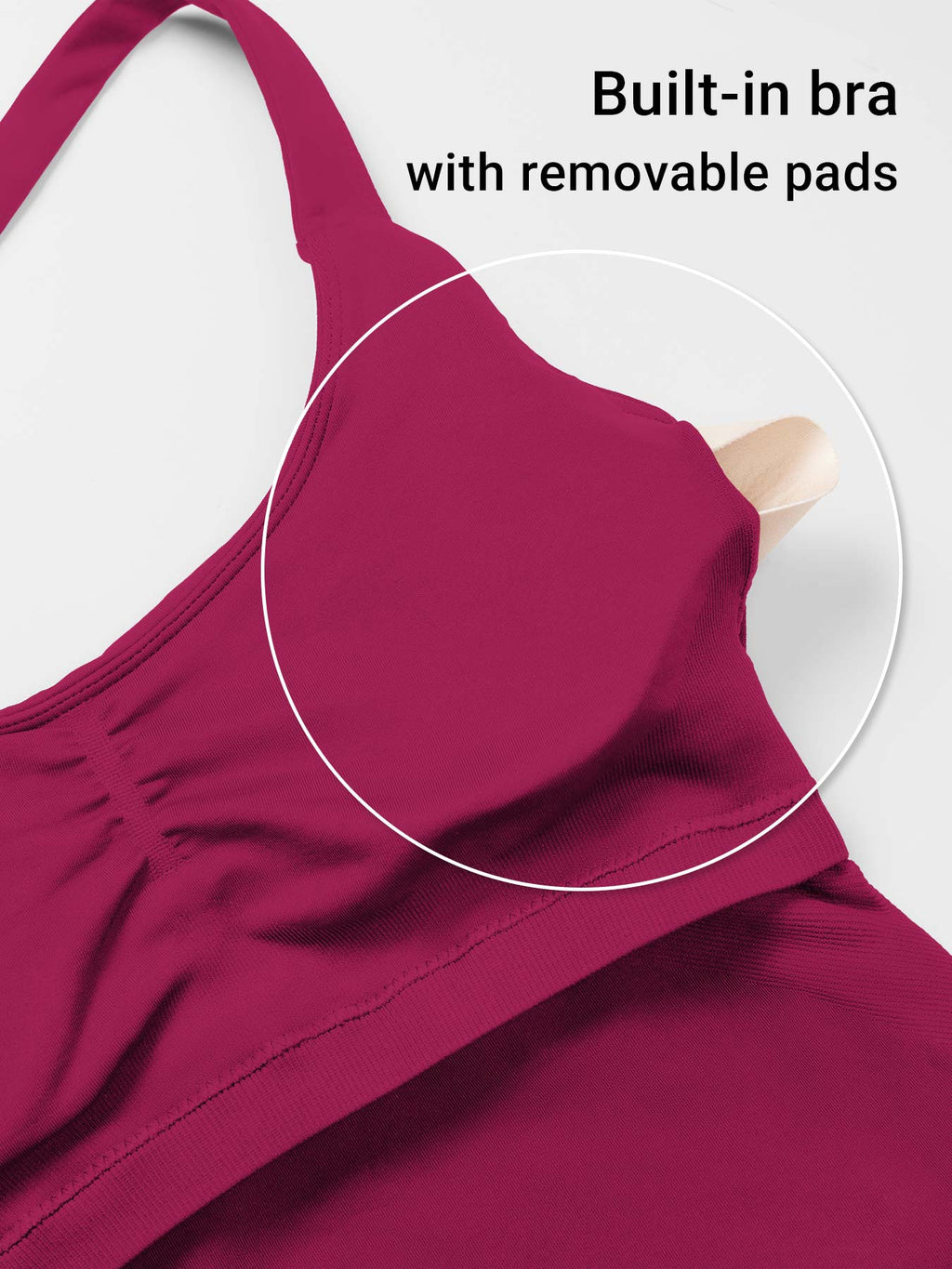 Rise & Vell Flesil Halter Yaka Yumuşak Dokulu Atlet