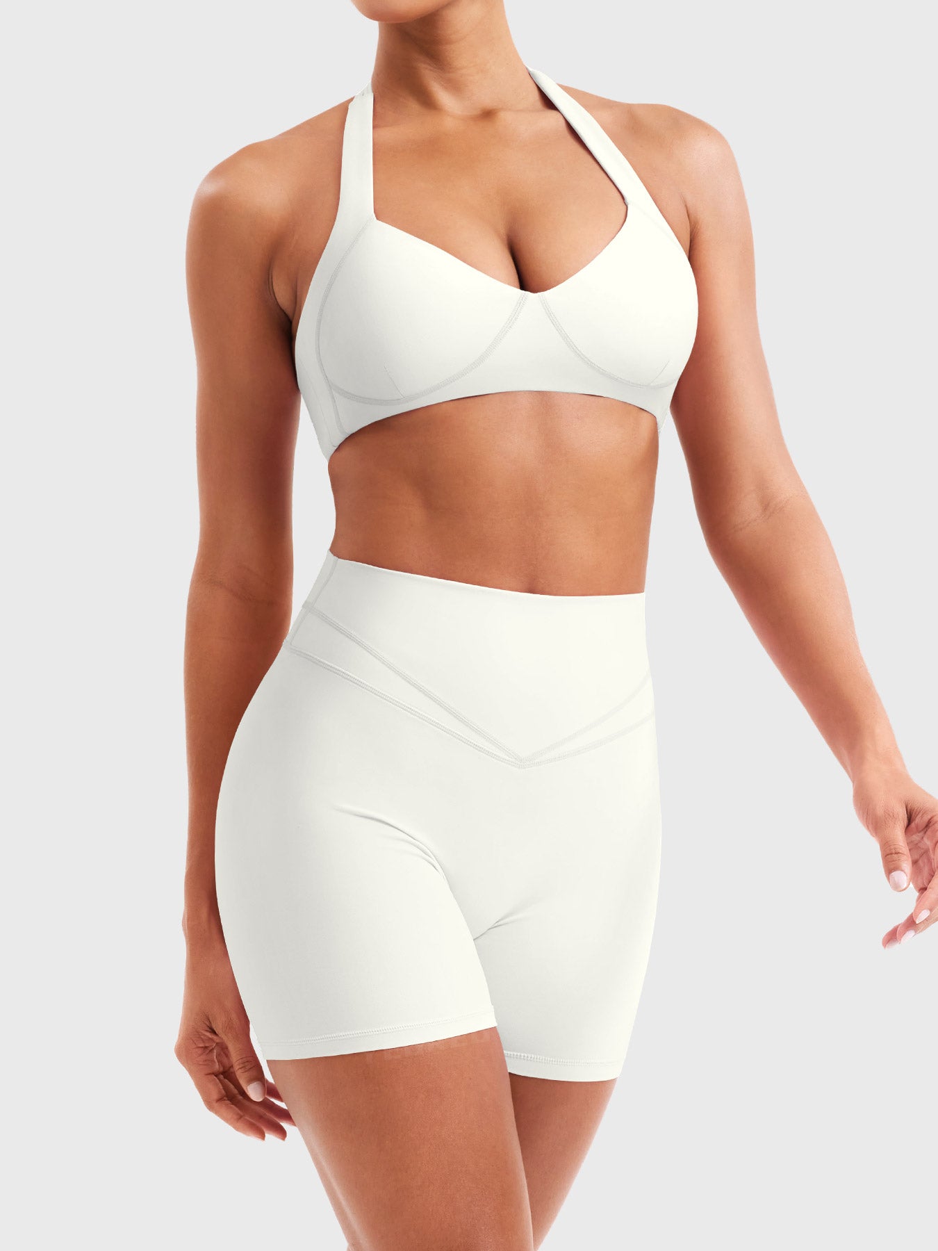 Rise & Vell Andrine Kontur Halter Sporcu Sütyeni
