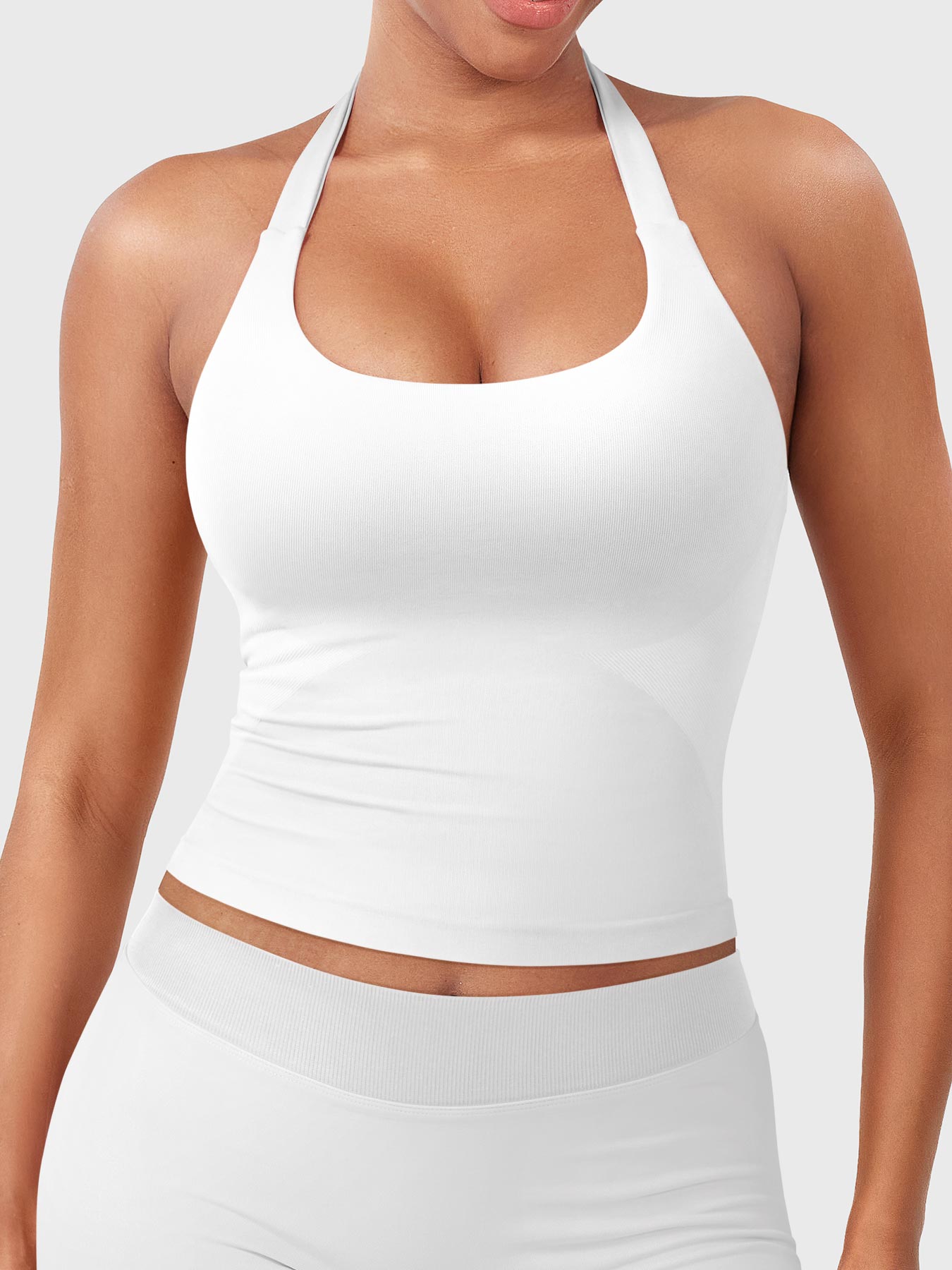 Rise & Vell Flesil Halter Yaka Yumuşak Dokulu Atlet