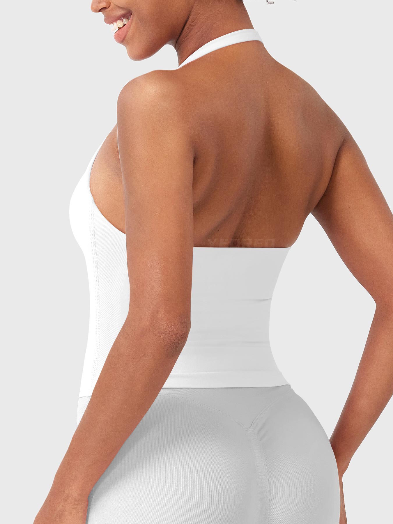 Rise & Vell Flesil Halter Yaka Yumuşak Dokulu Atlet