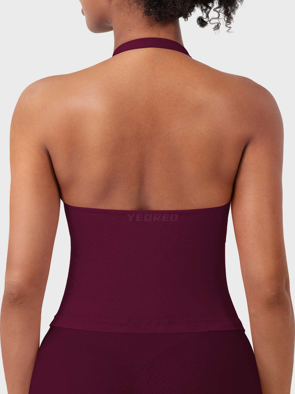 Rise & Vell Flesil Halter Yaka Yumuşak Dokulu Atlet