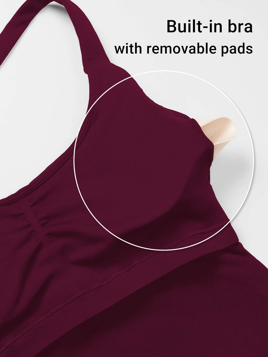 Rise & Vell Flesil Halter Yaka Yumuşak Dokulu Atlet
