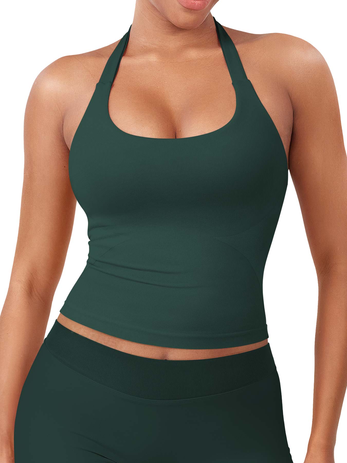 Rise & Vell Flesil Halter Yaka Yumuşak Dokulu Atlet
